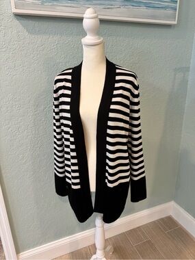EUC Anne Klein Open-Front Cardigan